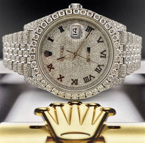 womens rolex iced out|iced out Rolex price.